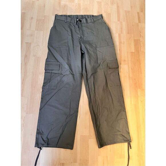 NEW Cargo Pants High Waisted Tactical Streetwear XL 35 - Picture 3 of 4